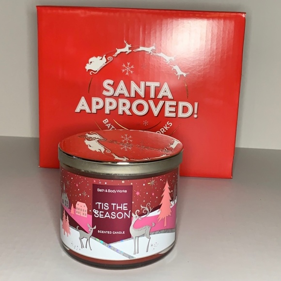 BBW Bath and Body Works ('TIS THE SEASON) Candle